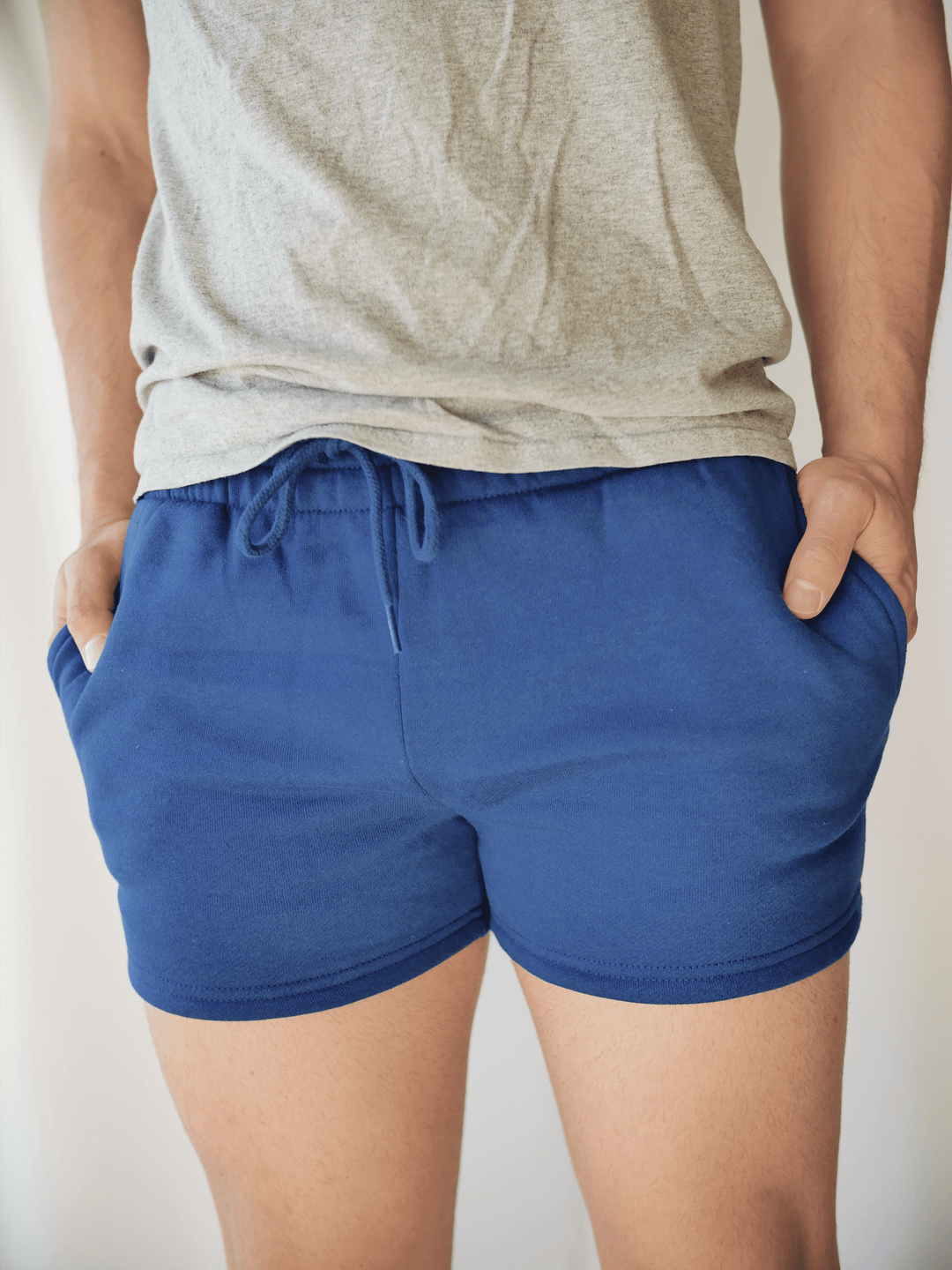 PixelThat Punderwear Shorts Royal Blue / S Basics - Gym Shorts