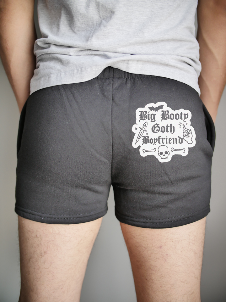 Big Booty Goth Boyfriend Men's Gym Shorts