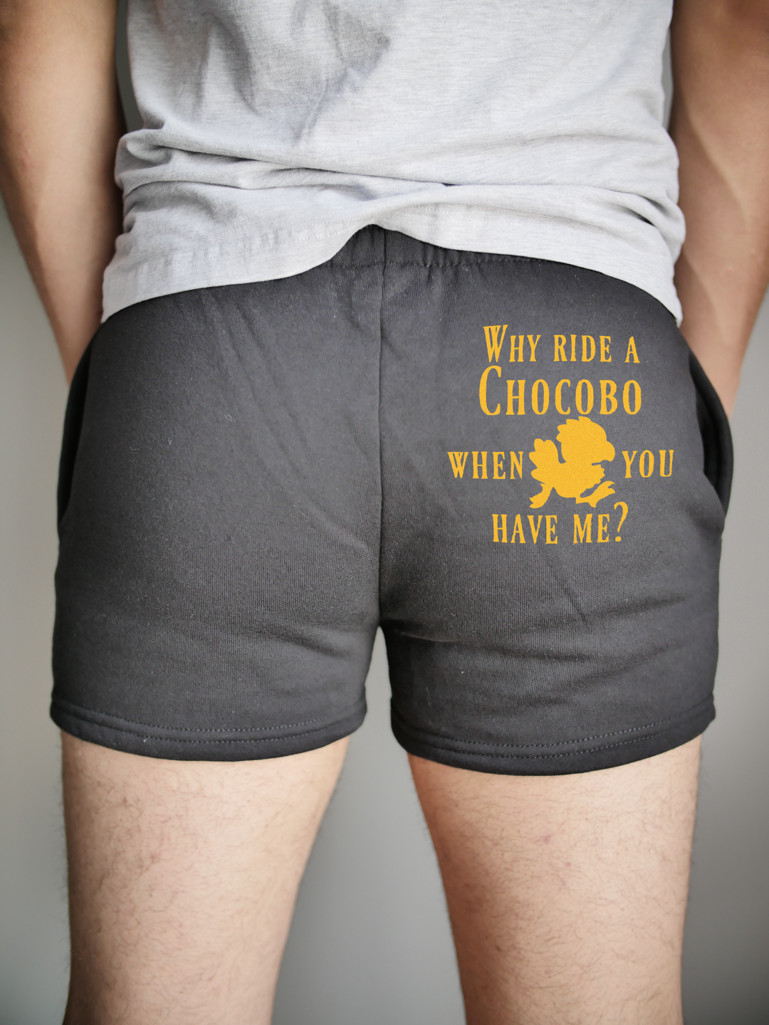 Why Ride A Chocobo Men's Gym Shorts
