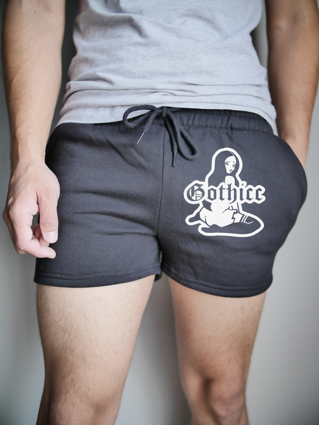 Gothicc Men's Gym Shorts
