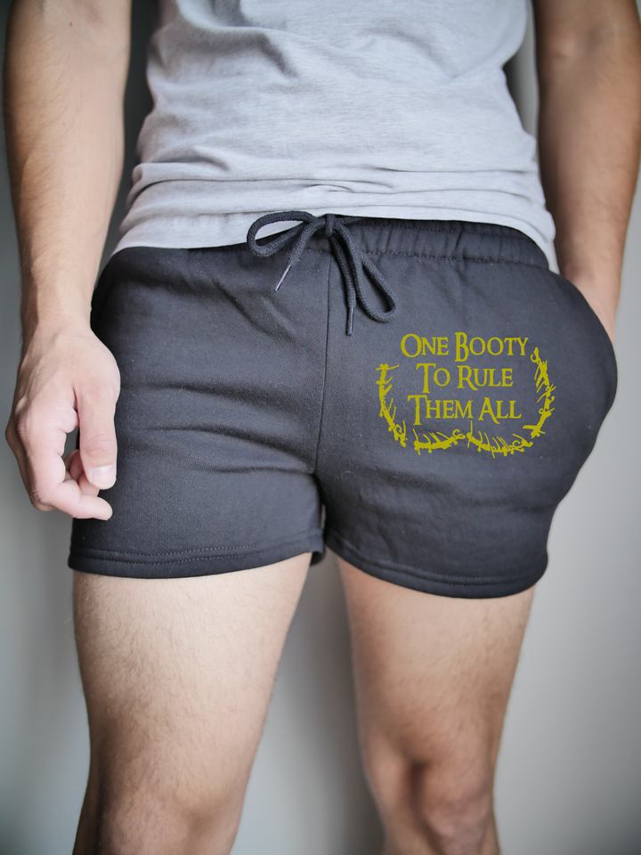 One Booty To Rule Them All Men's Gym Shorts