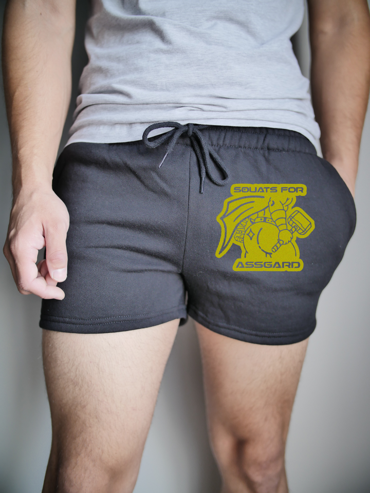 Squats For ASSgard Men's Gym Shorts