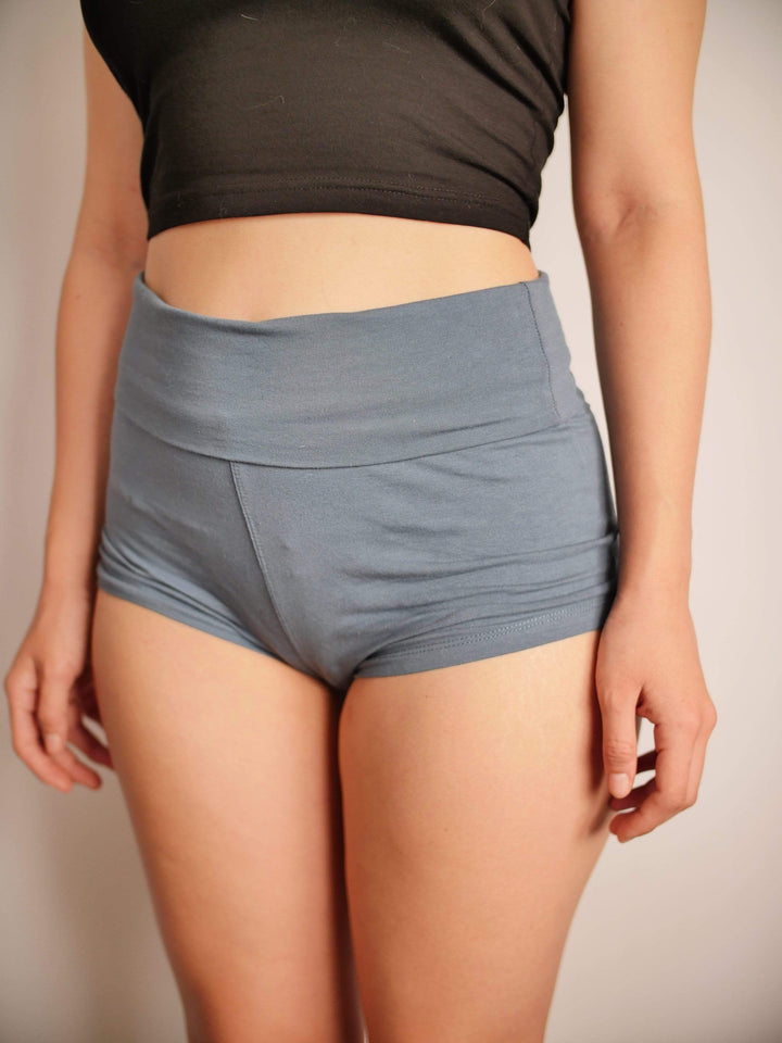 PixelThat Punderwear Yoga Shorts F**K Off Yoga Shorts/Pants