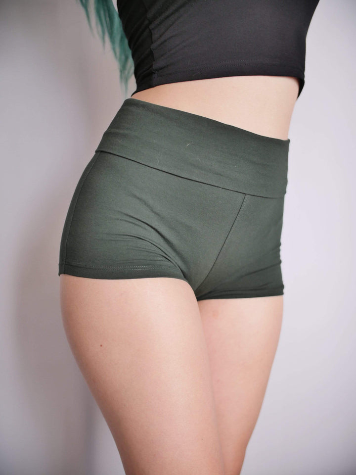 PixelThat Punderwear Yoga Shorts Why Ride A Chocobo Yoga Shorts/Pants